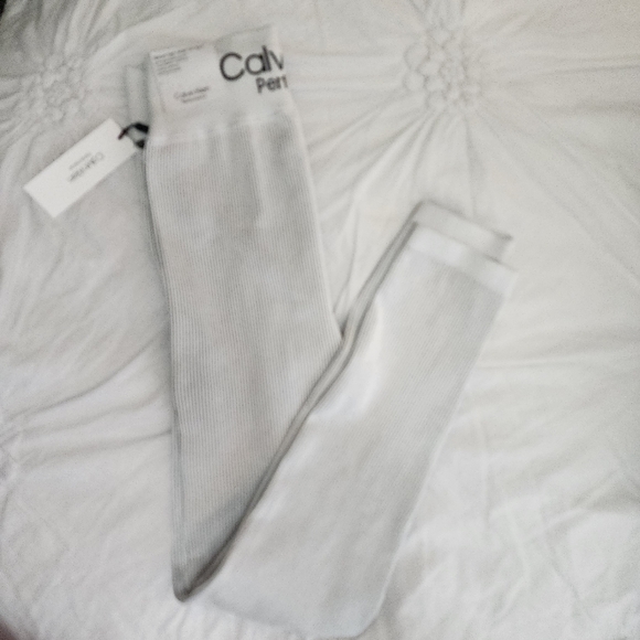 Calvin Klein Performance Leggins in color white/black Small, High waist. - Picture 9 of 11